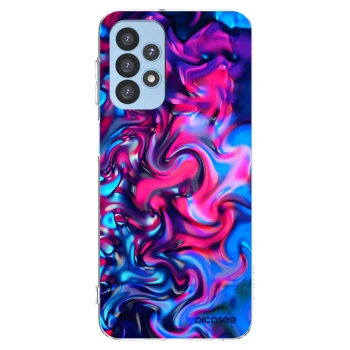 Picasee silikonowe przeźroczyste etui na Samsung Galaxy A23 A235F 4G - Redlight