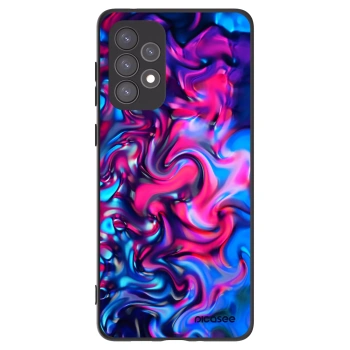 Picasee silikonowe czarne etui na Samsung Galaxy A73 5G - Redlight