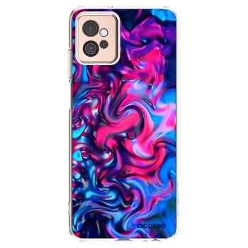 Picasee silikonowe przeźroczyste etui na Motorola Moto G32 - Redlight