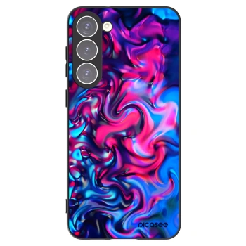 Picasee silikonowe czarne etui na Samsung Galaxy S23+ 5G - Redlight