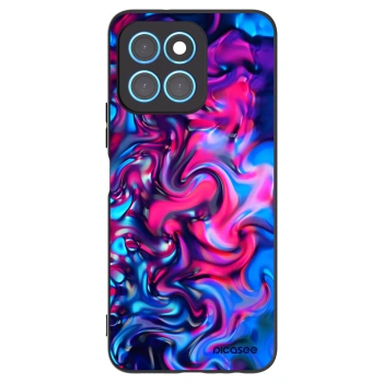 Picasee silikonowe czarne etui na Honor X6 - Redlight