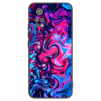 Picasee silikonowe czarne etui na Xiaomi Redmi Note 11S 5G - Redlight