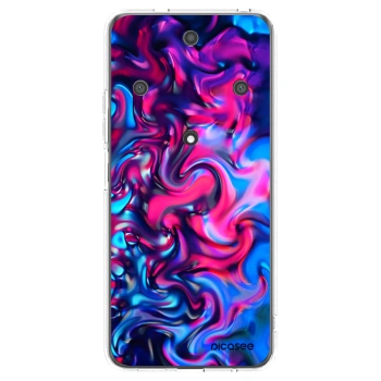 Picasee silikonowe przeźroczyste etui na Honor Magic5 Lite 5G - Redlight
