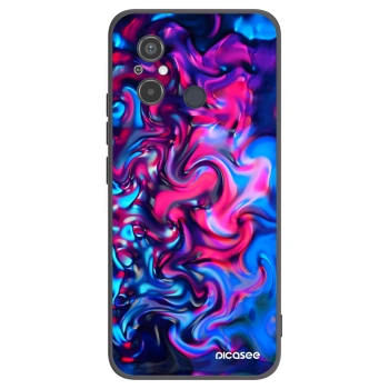 Picasee silikonowe czarne etui na Xiaomi Redmi 12C - Redlight