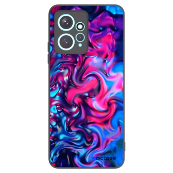 Picasee silikonowe czarne etui na Xiaomi Redmi Note 12 4G - Redlight