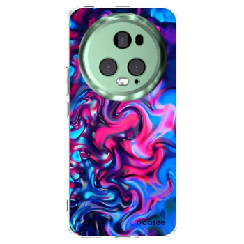 Picasee silikonowe przeźroczyste etui na Honor Magic5 Pro - Redlight