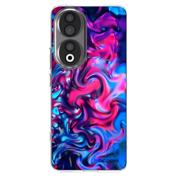 Picasee silikonowe przeźroczyste etui na Honor 90 5G - Redlight