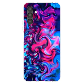 Picasee silikonowe przeźroczyste etui na Samsung Galaxy A04s A047F - Redlight