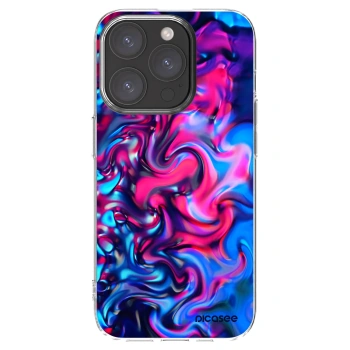 Picasee silikonowe przeźroczyste etui na Apple iPhone 15 Pro - Redlight