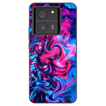 Picasee silikonowe czarne etui na Xiaomi 13T - Redlight