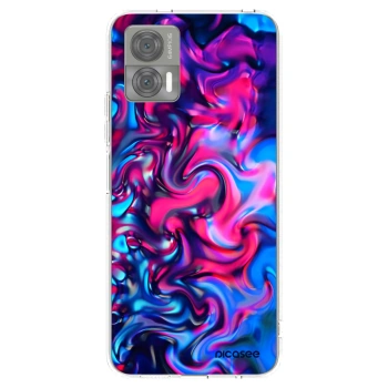Picasee silikonowe przeźroczyste etui na Motorola Edge 30 Neo - Redlight