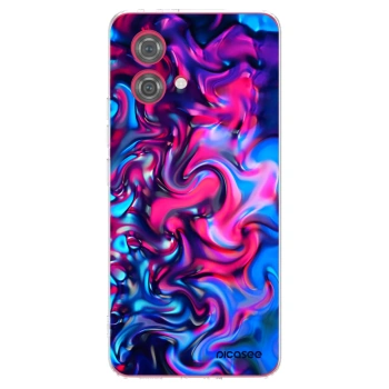 Picasee silikonowe przeźroczyste etui na Motorola Moto G84 5G - Redlight