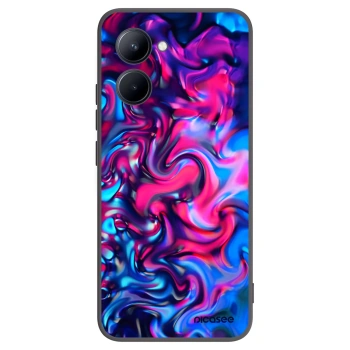 Picasee silikonowe czarne etui na Realme C33 (2023) - Redlight