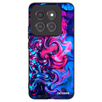 Picasee silikonowe czarne etui na Xiaomi 14 Pro - Redlight