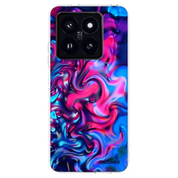 Picasee silikonowe przeźroczyste etui na Xiaomi 14 Pro - Redlight