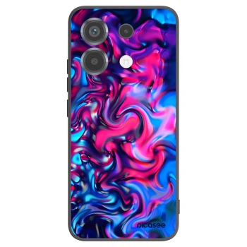 Picasee silikonowe czarne etui na Xiaomi Poco X6 - Redlight