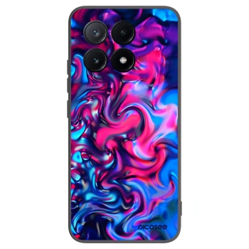 Picasee silikonowe czarne etui na Xiaomi Poco X6 Pro - Redlight