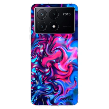 Picasee silikonowe przeźroczyste etui na Xiaomi Poco X6 Pro - Redlight
