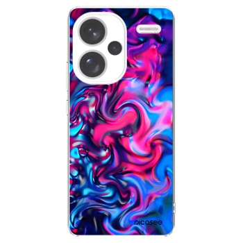 Picasee silikonowe przeźroczyste etui na Xiaomi Redmi Note 13 Pro+ 5G - Redlight