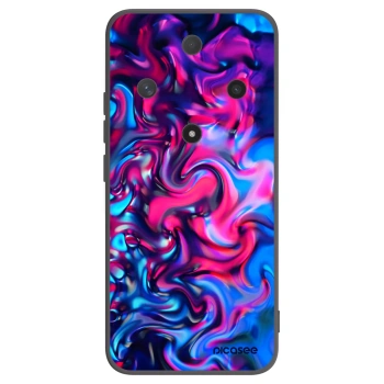 Picasee silikonowe czarne etui na Honor Magic6 Lite 5G - Redlight