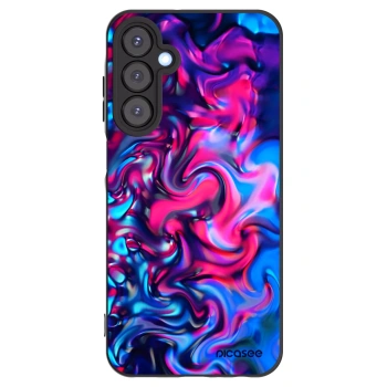 Picasee silikonowe czarne etui na Samsung Galaxy A25 A256B 5G - Redlight