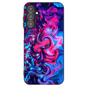 Picasee silikonowe czarne etui na Samsung Galaxy A15 A156B 5G - Redlight