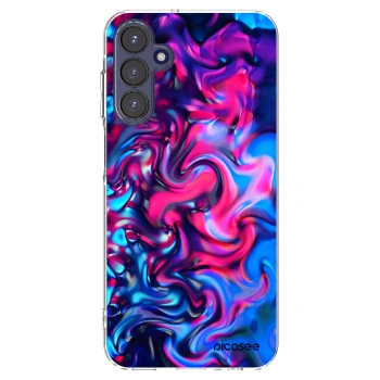 Picasee silikonowe przeźroczyste etui na Samsung Galaxy A15 A155F 4G - Redlight