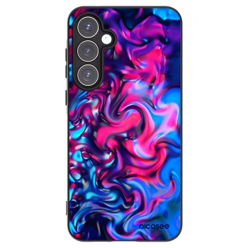 Picasee silikonowe czarne etui na Samsung Galaxy A55 5G A556B - Redlight