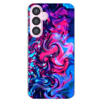 Picasee silikonowe przeźroczyste etui na Samsung Galaxy A55 5G A556B - Redlight