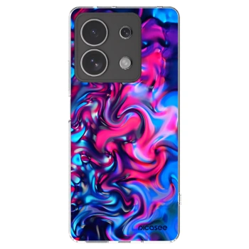 Picasee silikonowe przeźroczyste etui na Xiaomi Redmi Note 13 4G - Redlight