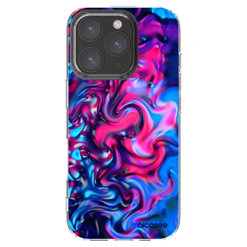 Picasee silikonowe przeźroczyste etui na Apple iPhone 16 Pro - Redlight