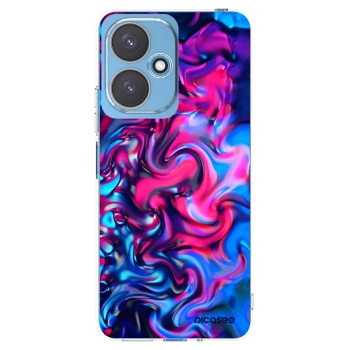 Picasee silikonowe przeźroczyste etui na Xiaomi Redmi 13C 5G - Redlight