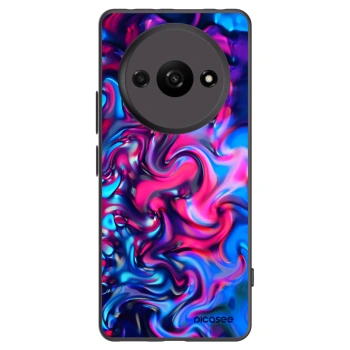 Picasee silikonowe czarne etui na Xiaomi Redmi A3 - Redlight