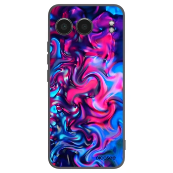 Picasee silikonowe czarne etui na OnePlus Nord 4 - Redlight