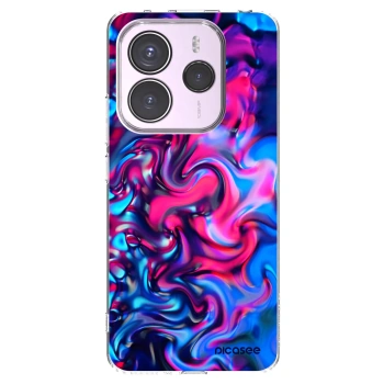 Picasee silikonowe przeźroczyste etui na Xiaomi Redmi Note 14 5G - Redlight