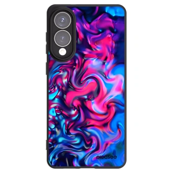 Picasee silikonowe czarne etui na Samsung Galaxy S25 Edge 5G - Redlight