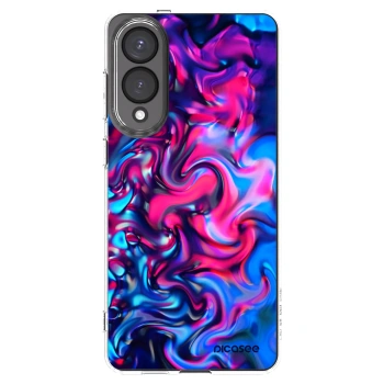 Picasee silikonowe przeźroczyste etui na Samsung Galaxy S25 Edge 5G - Redlight
