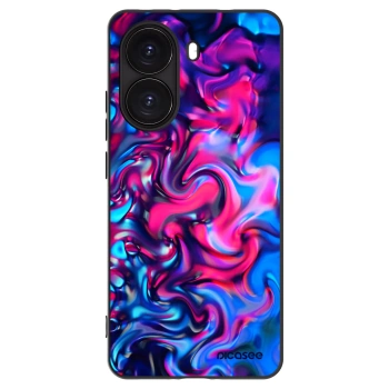 Picasee silikonowe czarne etui na Xiaomi Poco X7 Pro 5G - Redlight