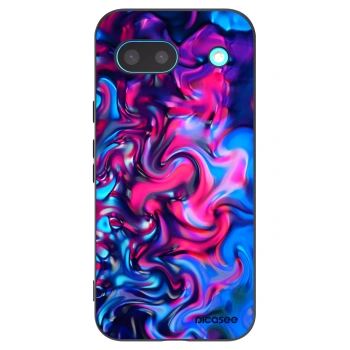 Picasee silikonowe czarne etui na Google Pixel 8a - Redlight