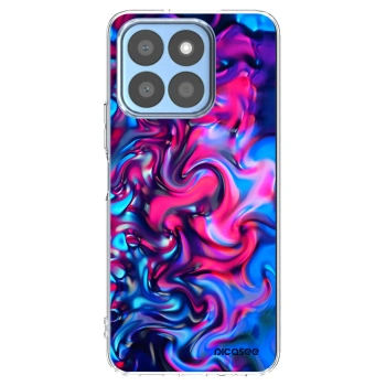 Picasee silikonowe przeźroczyste etui na Honor X8c - Redlight