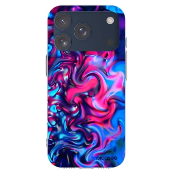 Picasee silikonowe przeźroczyste etui na Apple iPhone 17 Pro - Redlight