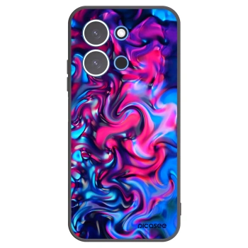 Picasee silikonowe czarne etui na Xiaomi Redmi 15C 4G - Redlight