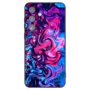 Picasee silikonowe czarne etui na Samsung Galaxy S25 FE 5G - Redlight