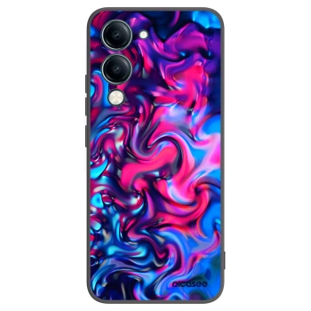 Picasee silikonowe czarne etui na Vivo Y29s 5G - Redlight