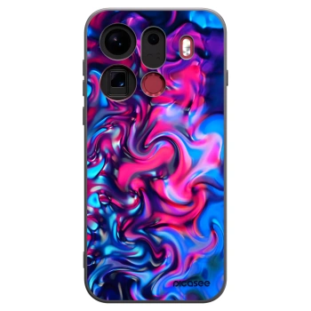 Picasee silikonowe czarne etui na OPPO Find X9 Pro - Redlight