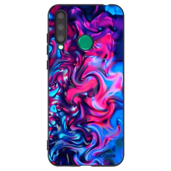 Picasee silikonowe czarne etui na Honor 20 Lite - Redlight