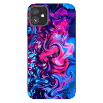 Picasee silikonowe przeźroczyste etui na Apple iPhone 11 - Redlight