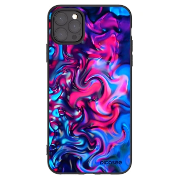 Picasee silikonowe czarne etui na Apple iPhone 11 Pro Max - Redlight