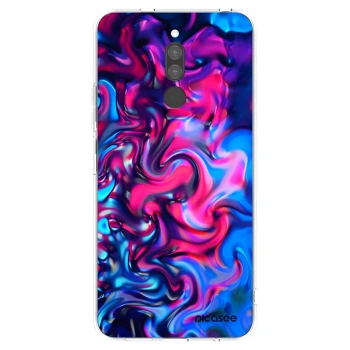 Picasee silikonowe przeźroczyste etui na Xiaomi Redmi 8 - Redlight