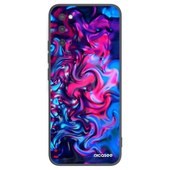 Picasee silikonowe czarne etui na Samsung Galaxy S20 G980F - Redlight